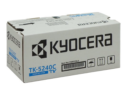 حبر كيواكيرا TK-5240C سماوي لـ 3.000 صفحة ISO/IEC 19798