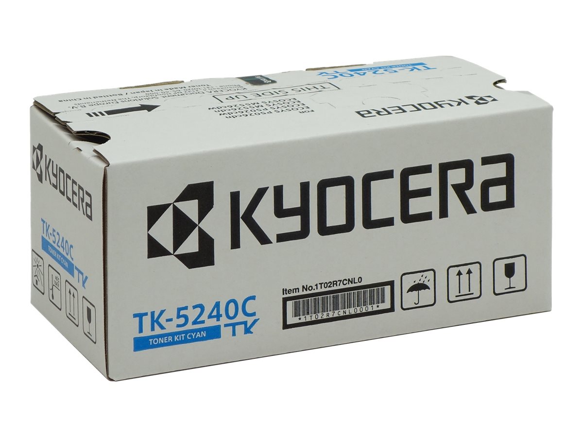 KYOCERA TK-5240C Tóner cian para 3.000 páginas ISO/IEC 19798