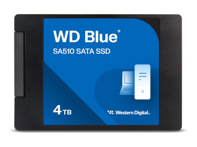 قرص الحالة الصلبة WD Blue 2,5" (6.4سم) 4TB SATA3 SA510 7مم