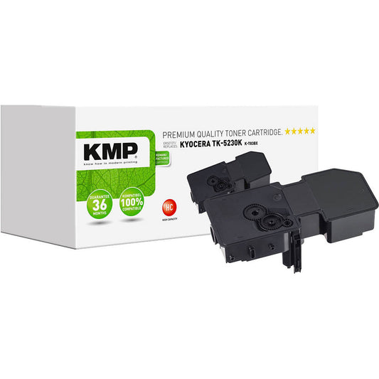 حبر KMP K-T83BX أسود متوافق مع Kyocera TK-5230 K