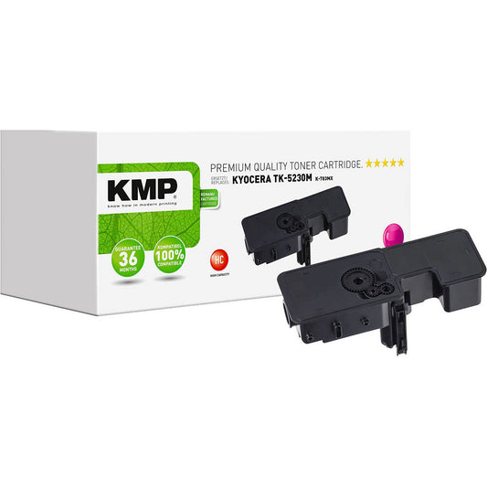 حبر KMP K-T83MX وردي متوافق مع Kyocera TK-5230 M