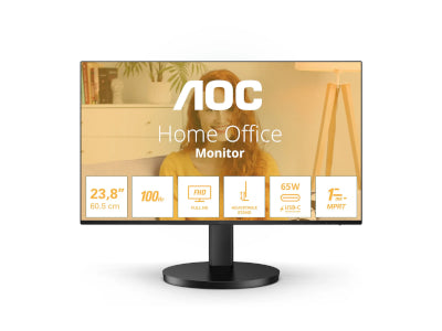 AOC 68,6cm (27") 27B3CF2 16:09 HDMI+USB-C IPS Lift noir vente au détail