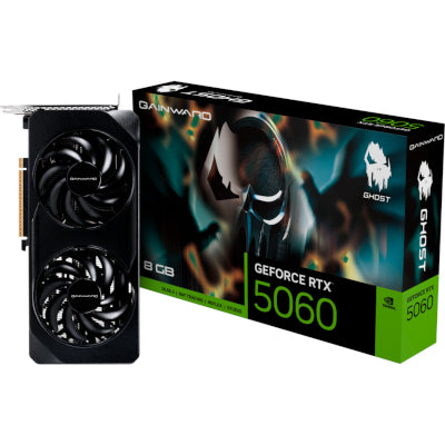GAINWARD GeForce RTX 5060 Ghost 8GB GDDR7 Grafische kaart HDMI/3xDP