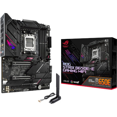 ASUS ROG STRIX B650E-E لوحة أم ألعاب واي فاي AM5 DDR5 ATX