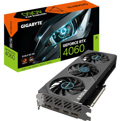 جيجابايت جي فورس RTX 4060 إيجل OC 8GB GDDR6 بطاقة رسومات للألعاب 2xHDMI 2xDP