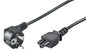 كابل طاقة MicroConnect شكو مائل - C5، 1.8م